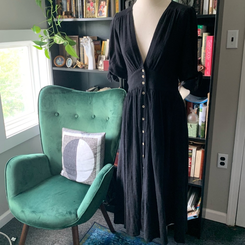 Free People Love of My Life Midi Dress